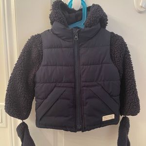 2 in 1. Winter coat and vest. GAP